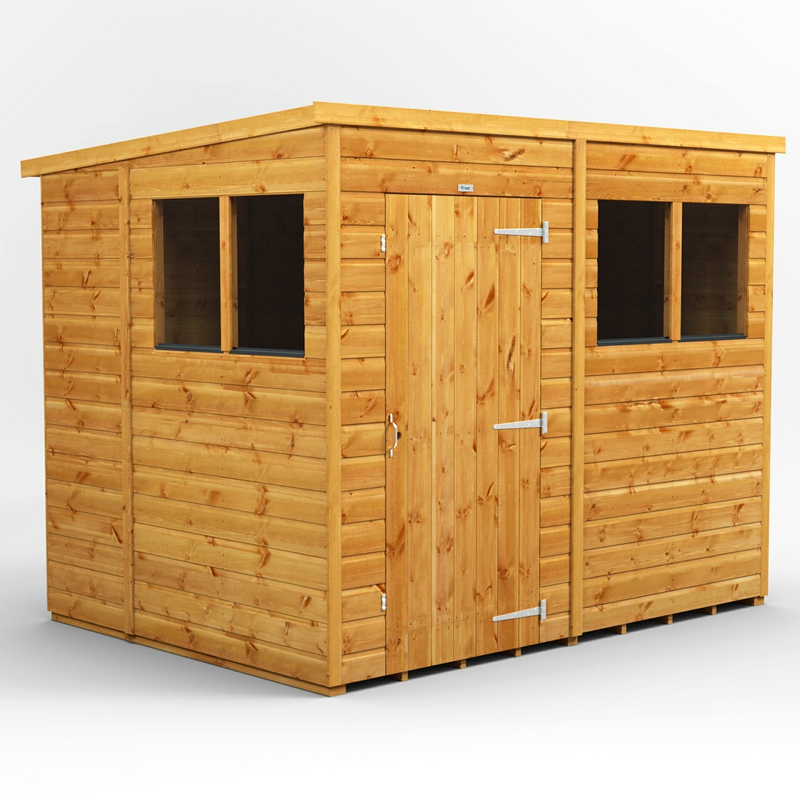 Buy a new pent roof garden shed in Edinburgh and the Lothians, click here for a pent roof garden shed installation quote