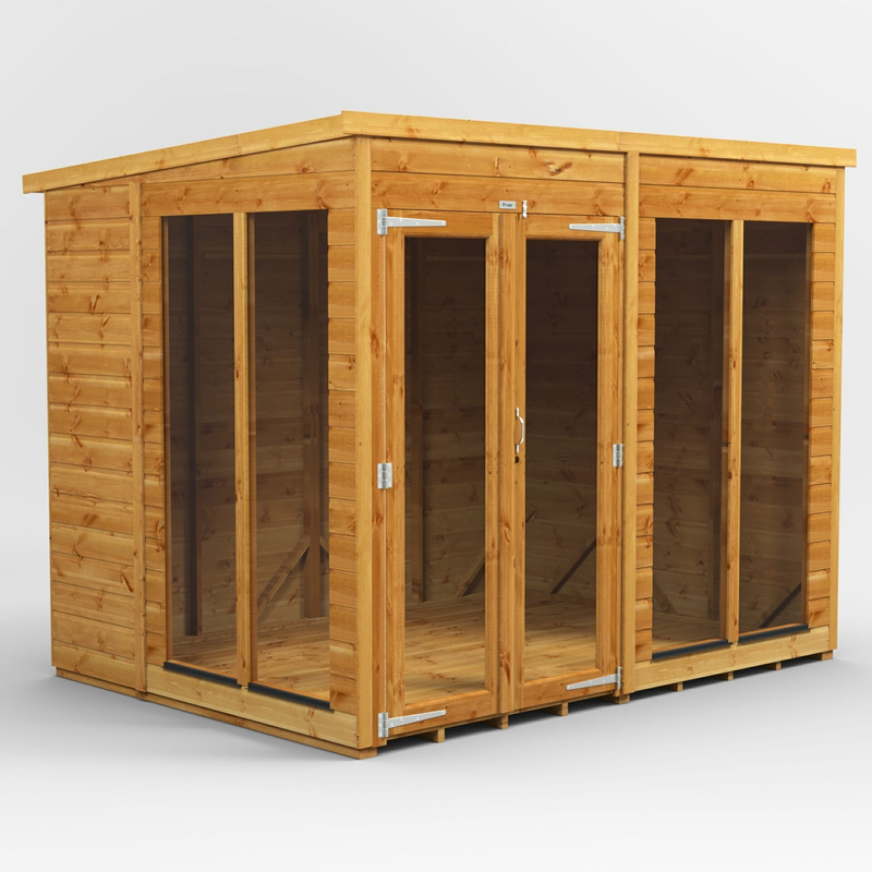 Buy a new pent roof garden summerhouse in Edinburgh and the Lothians, click here for a pent roof summerhouse installation quote