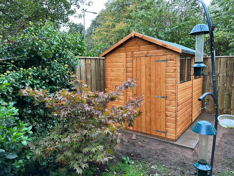 Would you like to have a new garden shed installed? click here and view our range of garden sheds