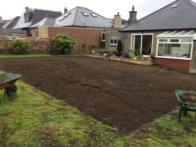 Do you need your garden lawn leveled and new turf layed? click here and contact JDS gardening in Edinburgh