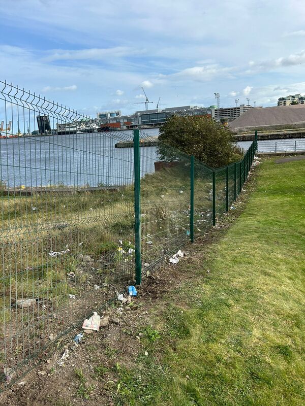 Do you need mesh security fencing installed in Edinburgh? contact JDS Gardening for Vmex mesh fence installation quote in the Edinbuegh area