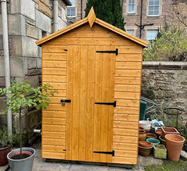 Get a new garden shed installation quote Edinburgh, click here