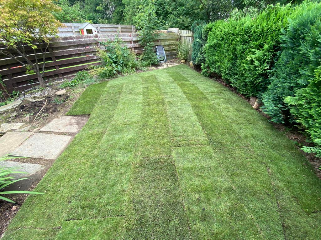 Does your garden need new turf layed? contact JDS Gardening Services in Edinburgh for a turf supply and install quote near you