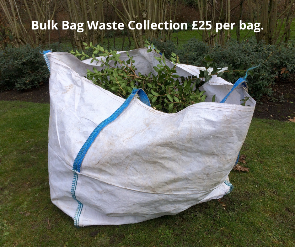 Bulk bag garden waste collection in Edinburgh