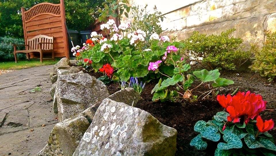 Flower bed planting company in Edinburgh JDS Gardening Services, click here for a quote