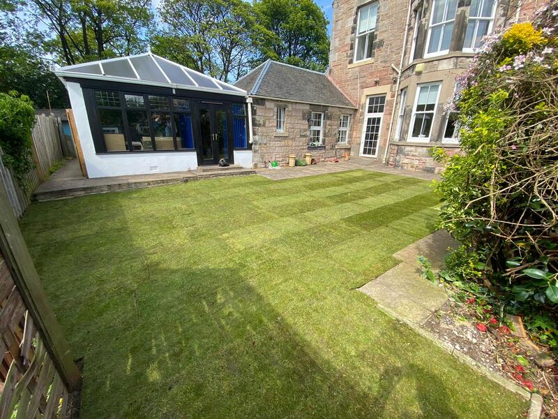 Do you need new lawn turf layed in your garden? click here and contact for a turf supply and installation quote in the Edinburgh area.