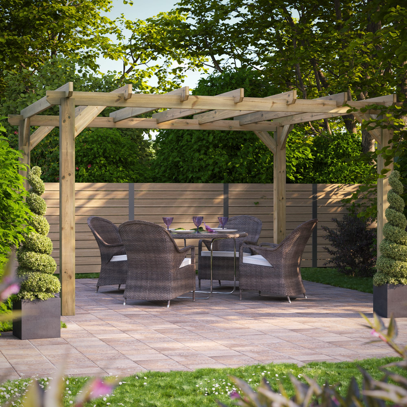 Pergolas supplied and installed in Edinburgh, East Lothian and Midlothian, click here and view our range of pergolas