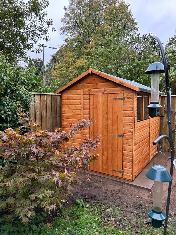 If you would like a new Apex shed supplied and installed in Edinburgh? click here for an Apex shed installation quote near you in Edinburgh