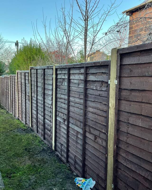 Panel fencing installation by JDS Gardening Services, click here for a panel fence installation quote near you in Edinburgh